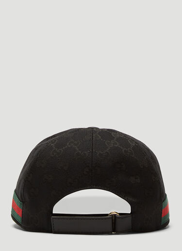 Gucci Original GG Canvas Web Baseball Cap Black guc0135009