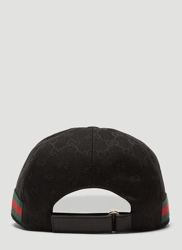 Gucci Original GG 帆布织带棒球帽 黑 guc0135009