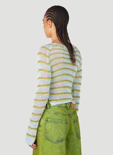 Marni 条纹针织衫  蓝色 mni0255010