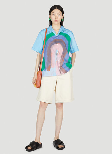 Marni Rainbow Shirt Blue mni0252004