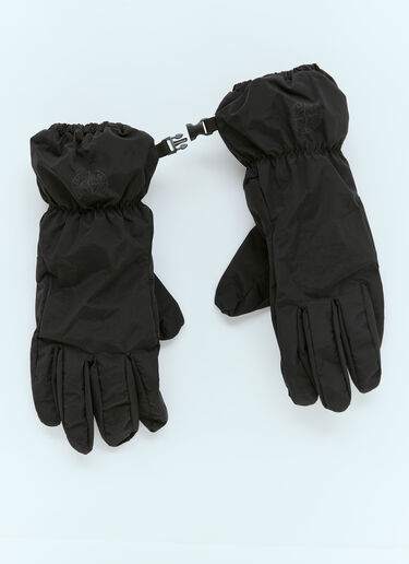 Stone Island Regenerated Nylon Gloves Black sto0154096