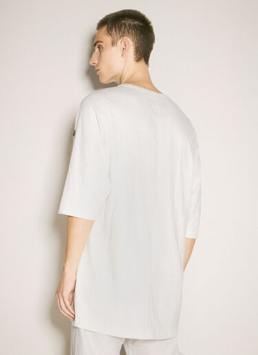 Moncler x Rick Owens Oversized Crewneck T-Shirt White mcs0358013