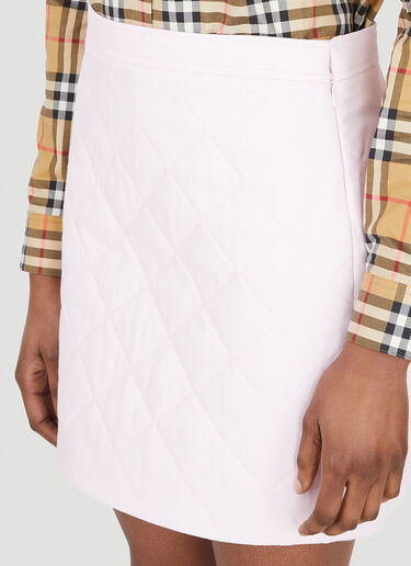 Burberry Casia Quilted Skirt Pink bur0247019