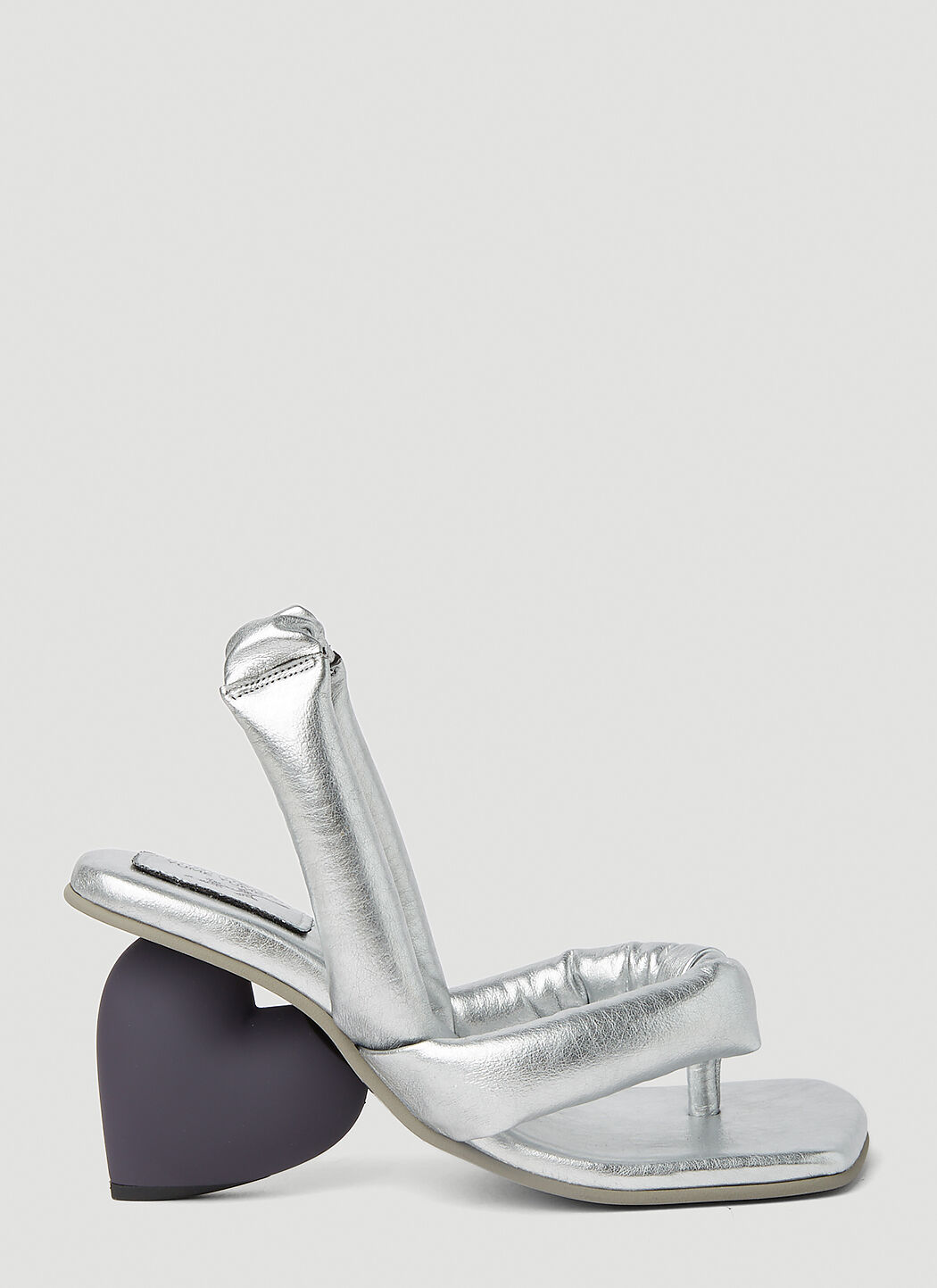 Yume Yume Love High Heel Sandals in Silver | LN-CC