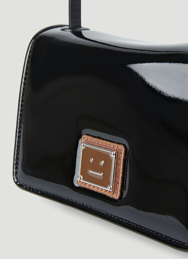 Acne Studios 페이스 패치 숄더백 블랙 acn0149019