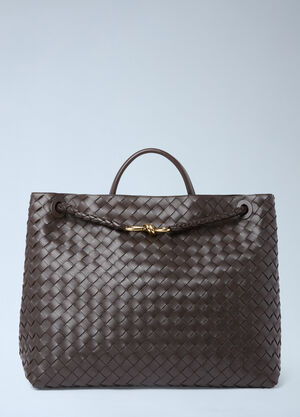 Bottega Veneta Large Andiamo Handbag Brown bov0254058
