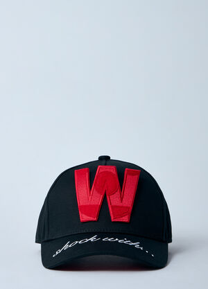 Walter Van Beirendonck x G-STAR Logo Motif Baseball Cap White wlt0160029