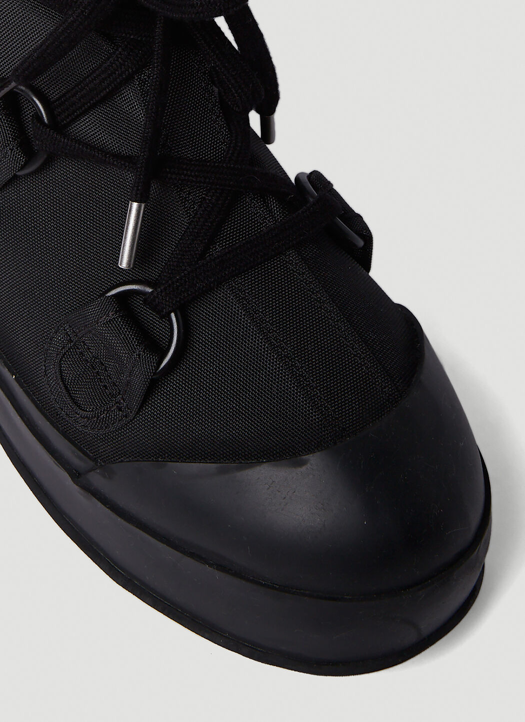 Acne Studios Lace Up Boots in Black LN CC
