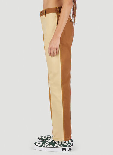 Marni x Carhartt Colour Block Panel Pants Brown mca0250013