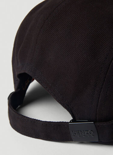 Kenzo 자수 캡 블랙 knz0152046