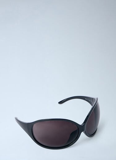 Balenciaga Phantom Round Sunglasses Black bal0263052