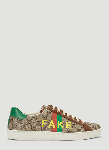 Gucci Fake Not Sneakers Brown guc0142013