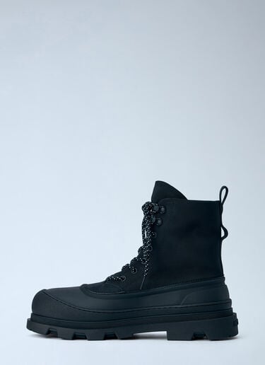 LN-CC® - Moncler: Vera Sheal Ankle Boots - Black Moncler Vera Sheal Ankle Boots Black mon0265112