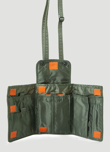 Porter-Yoshida & Co Tanker Travel Case Crossbody Bag Sage por0338010