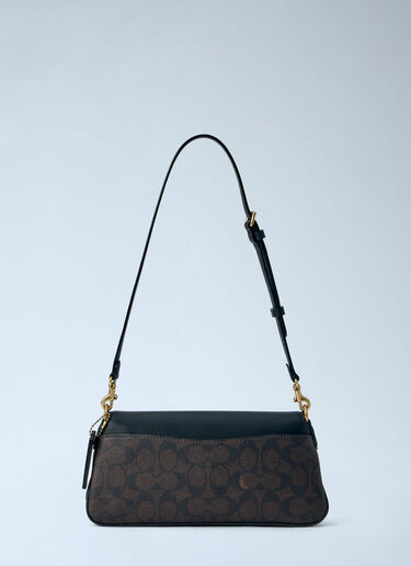 LN-CC® - Coach: Jet Shoulder Bag In Signature Upcrafted Leather - Black Coach Jet Shoulder Bag In Signature Upcrafted Leather Black coa0266007