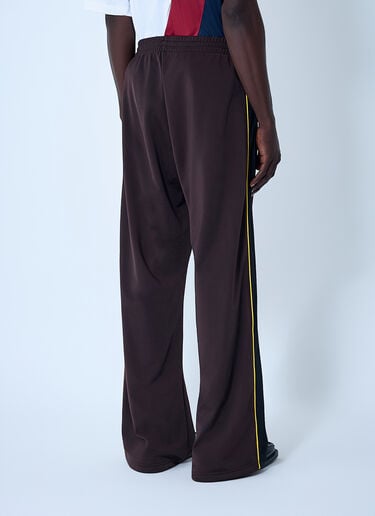 Martine Rose Logo Motif Track Pants Brown mtr0162008
