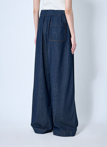 Dries Van Noten 牛仔阔腿裤  藏蓝色 dvn0260006