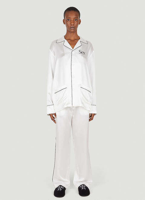 19-69 Sex Silk Pyjamas Clear sei0353001