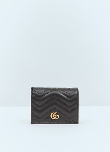 Gucci GG Marmont Card Case Wallet Black guc0237026