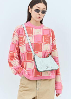 Acne Studios Platt Mini Shoulder Bag White acn0258026