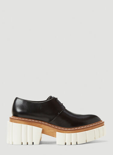 Emilie Faux-Leather Platform Shoes Stella McCartney Emilie Faux-Leather Platform Shoes Black stm0241024