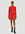 Ambush Knit Cut Out Skirt Red amb0250019