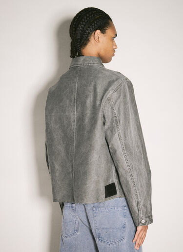 Cut Rebirth Denim Jacket Our Legacy Cut Rebirth Denim Jacket Grey our0158004