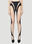 Mugler 시어 컷아웃 레깅스 블랙 mug0251005