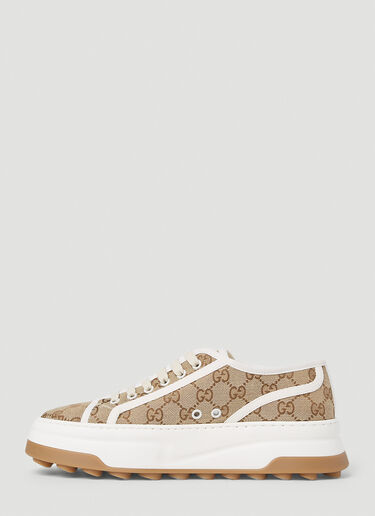Gucci GG Canvas Sneakers Brown guc0153081