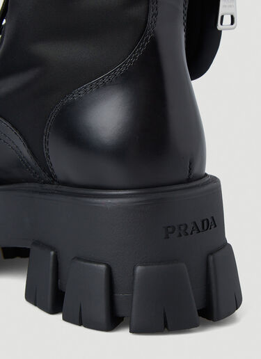 Prada Monolith Boots Black pra0245088