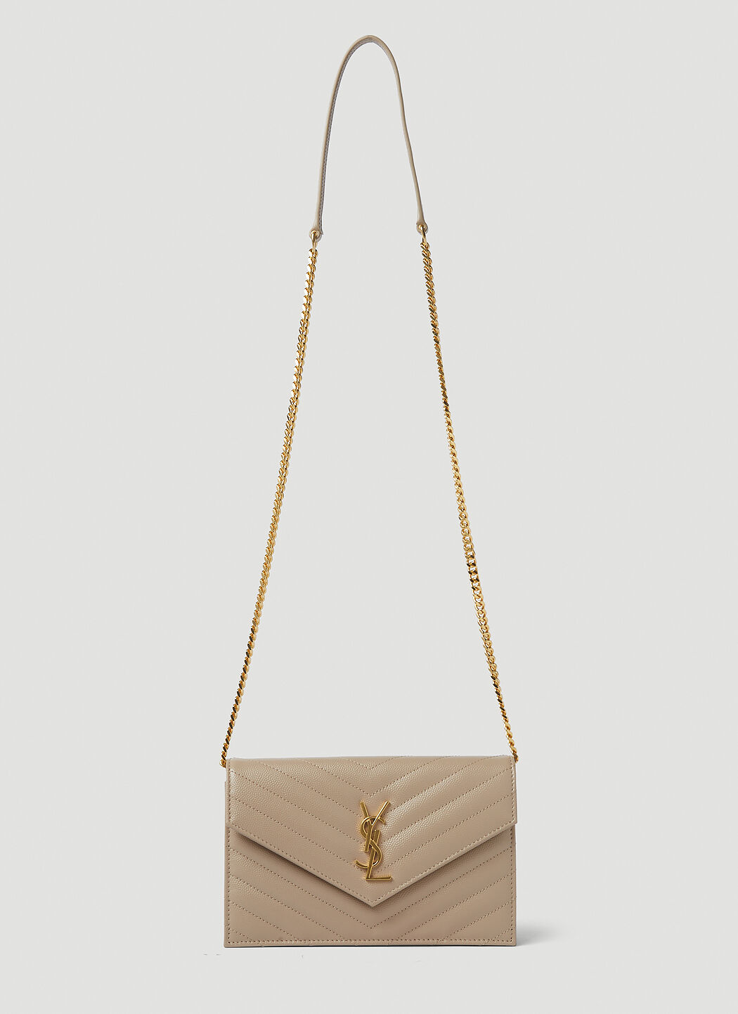 Monogram Chain Shoulder Bag