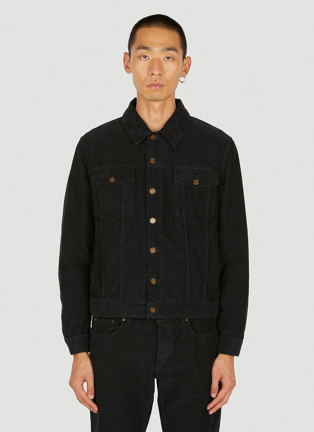 Saint laurent shop corduroy jacket