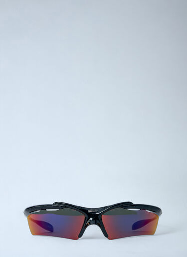 Turbo Rectangle Sunglasses Balenciaga Turbo Rectangle Sunglasses Black bal0360009