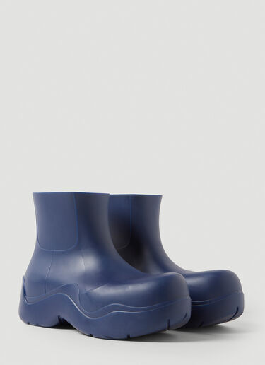 Bottega Veneta Puddle Boots Blue bov0151046
