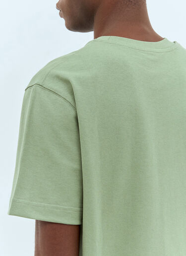 Jacquemus Le T-Shirt Gros Grain Green jac0158015