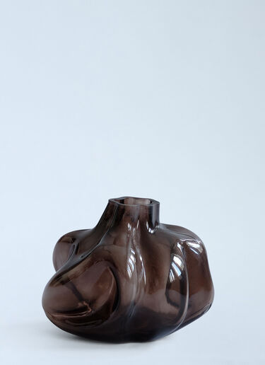 Contoured Glass Vase 101 Copenhagen Contoured Glass Vase Grey wps0692017