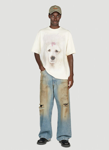 Acne Studios 图案短袖 T 恤 白色 acn0153070