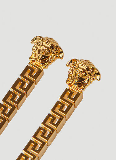 Versace Greca Drop Earrings Gold vrs0249041