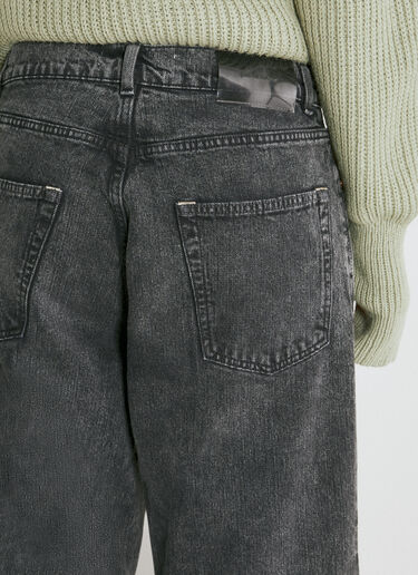 Our Legacy Half Cut Denim Jeans Grey our0254009