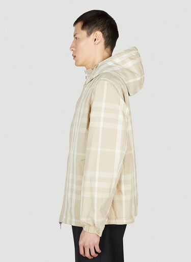Reversible Stanford Check Padded Jacket Burberry Reversible Stanford Check Padded Jacket Beige bur0152044