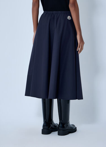 Drawstring Skirt Moncler Drawstring Skirt Navy mon0263029