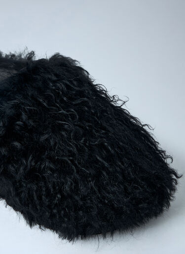 UGG Tazz Fluff Momma Slip-On Shoes Black ugg0362031