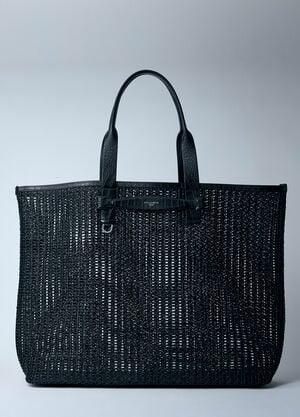 Dolce & Gabbana Woven Mesh Tote Bag Black dol0160009