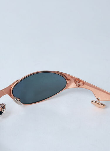 Acne Studios Metal Frame Charm Sunglasses Rose cns0260024