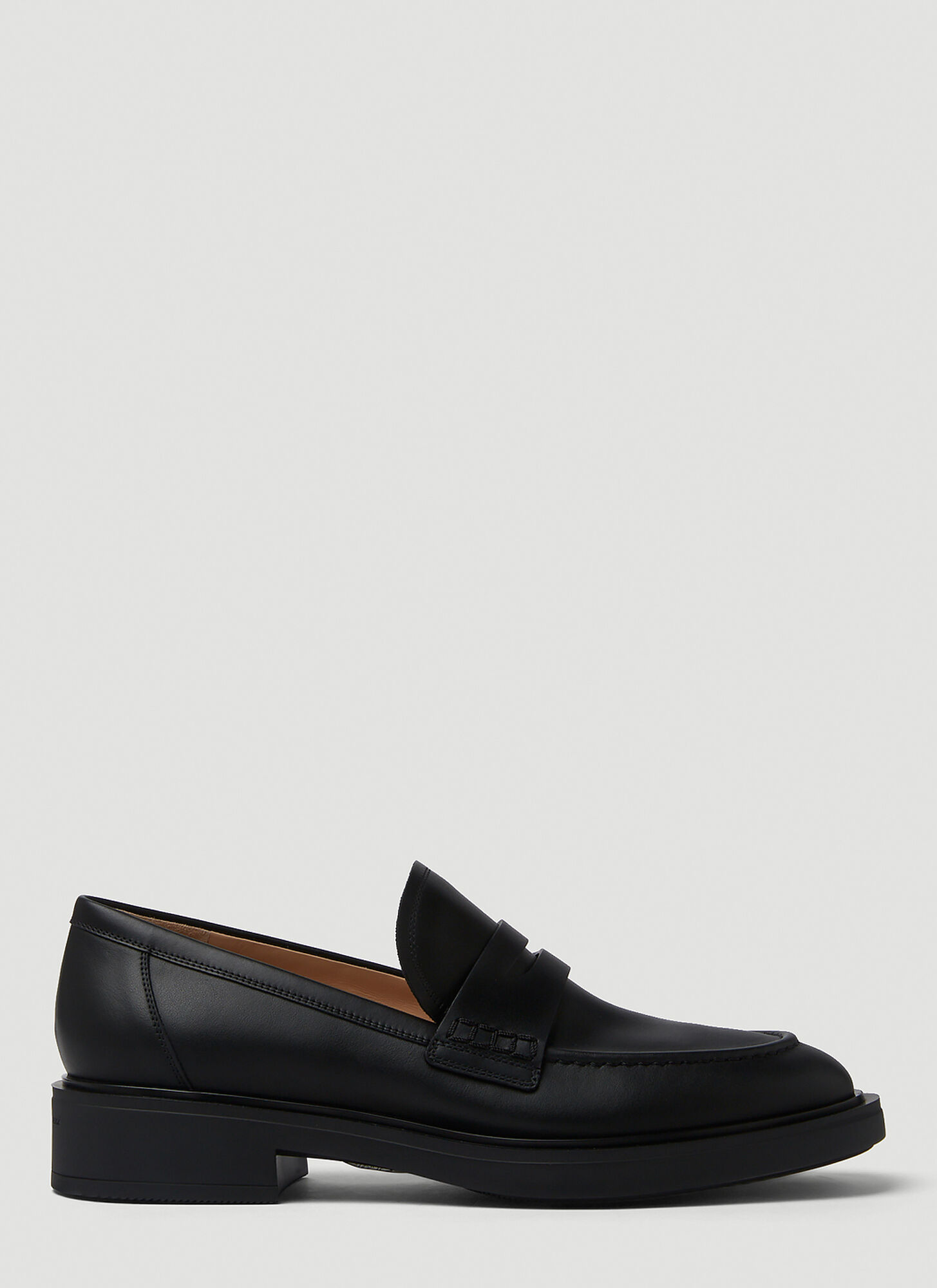 GIANVITO ROSSI HARRIS PENNY LOAFERS