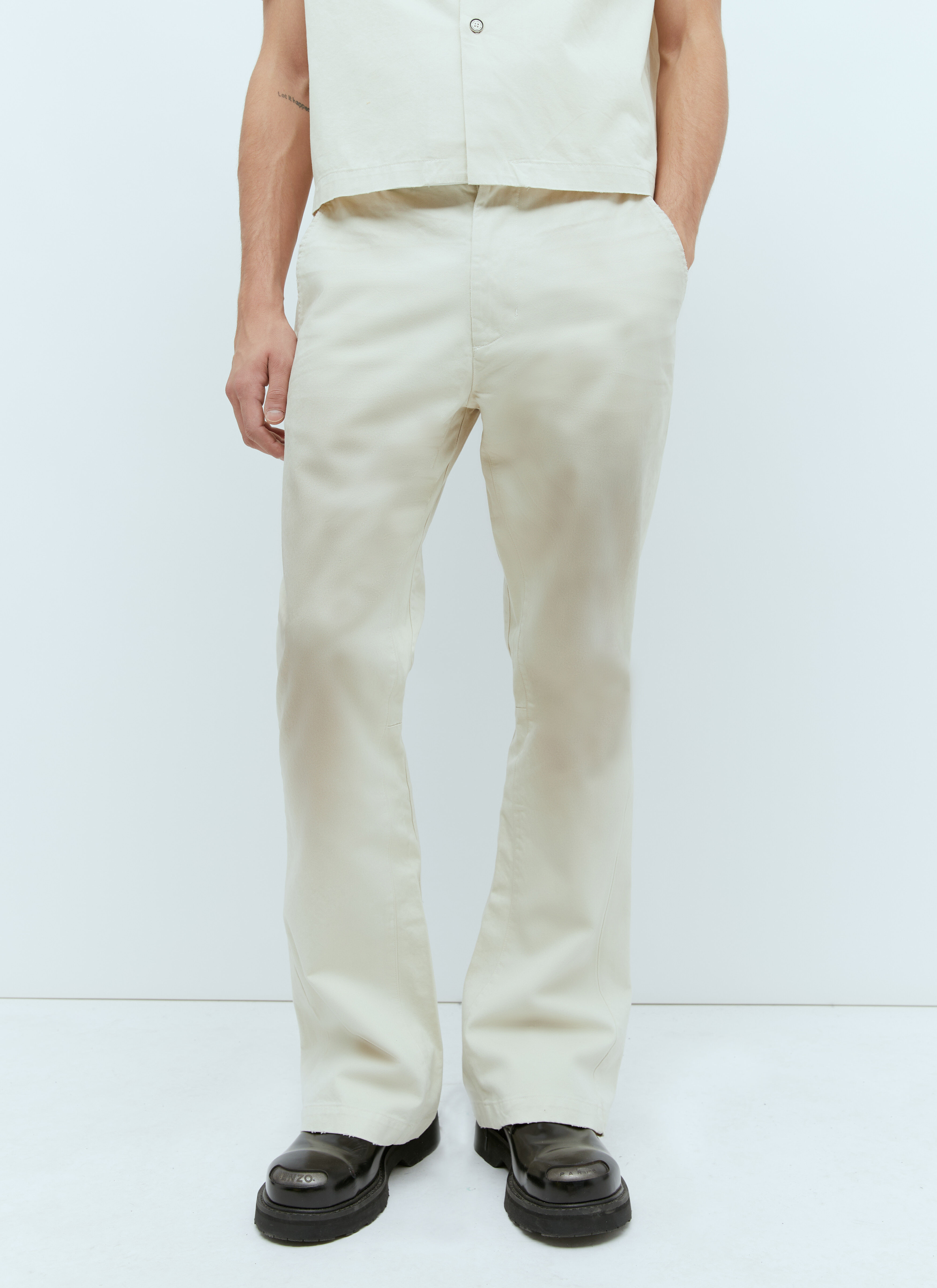 Gallery Dept. La Chino Flare Pants White gdp0153021