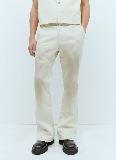 La Chino Flare Pants Gallery Dept. La Chino Flare Pants White gdp0153043