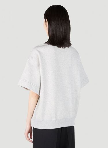 Jil Sander+ 徽标贴饰短袖 T 恤 灰色 jsp0251008