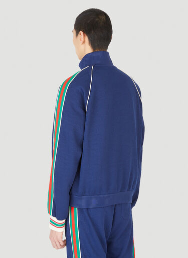 Gucci GG Jacquard Track Jacket Blue guc0147011