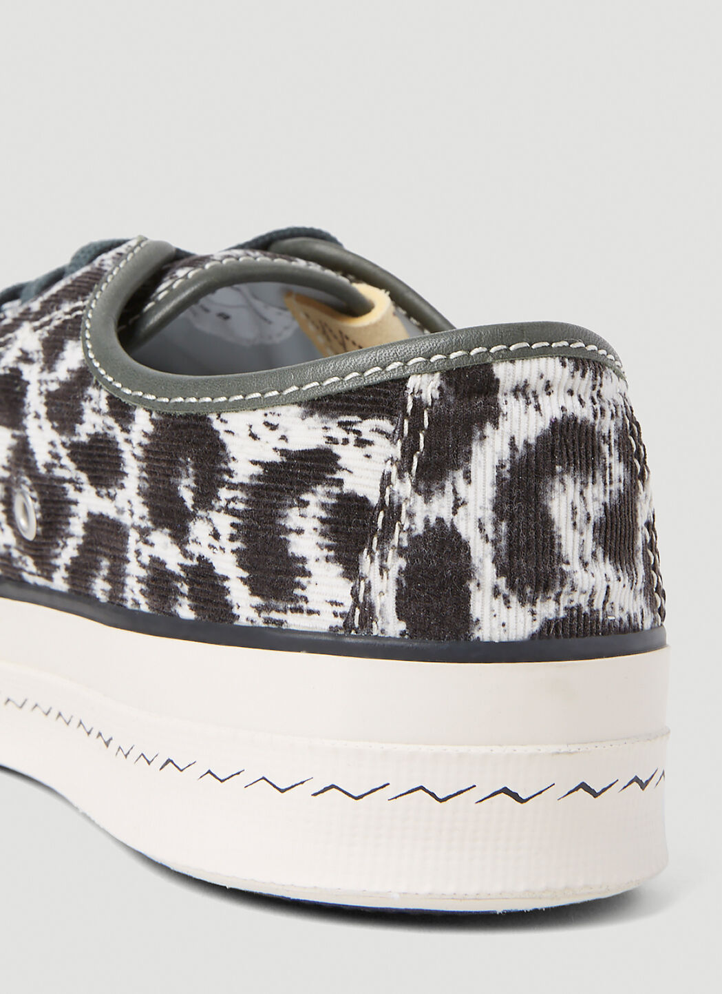 Visvim Men's' Skagway Leopard Sneakers in Grey | LN-CC®